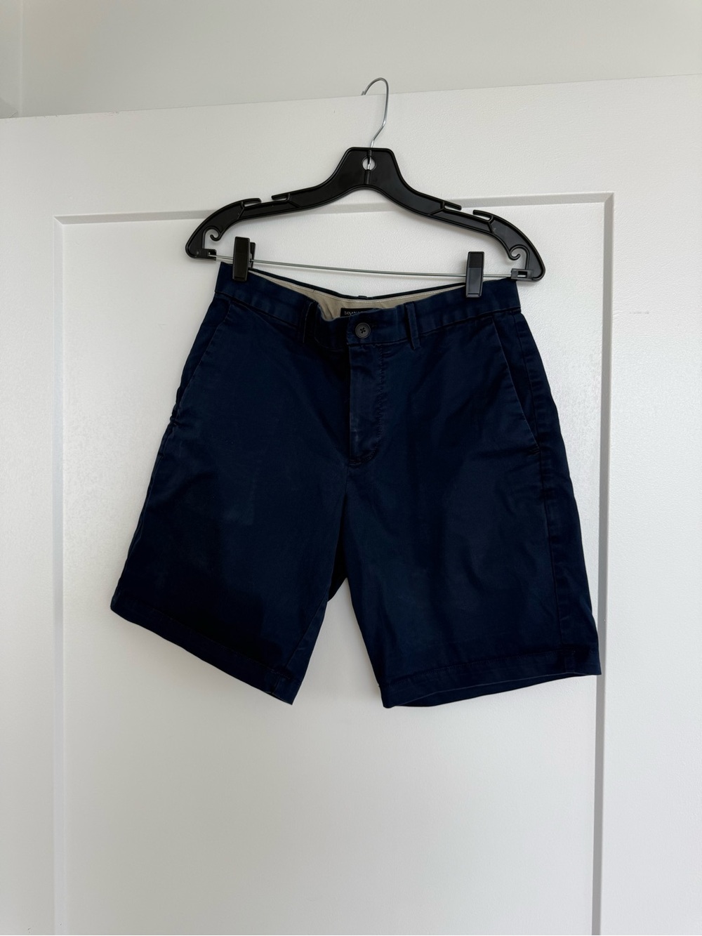 Banana Republic Dark Blue Flat Front Shorts